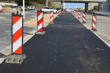Balise de signalisation de chantier routier