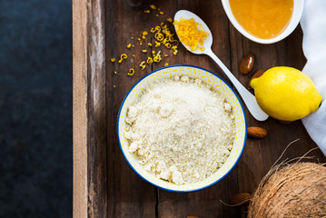 Healthy Vegan Coconut and Lemon Truffles