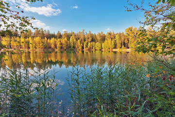 autumnal lake
