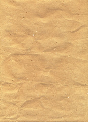 Scanned kraft paper illustration, texture, packing material, scan