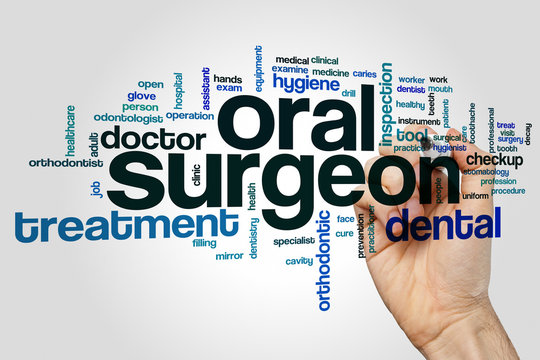 Oral Surgeon Word Cloud