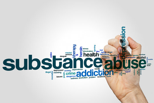 Substance Abuse Word Cloud
