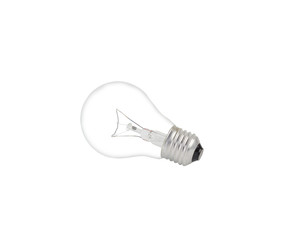 isolated light bulb