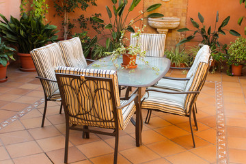 Courtyard Detail