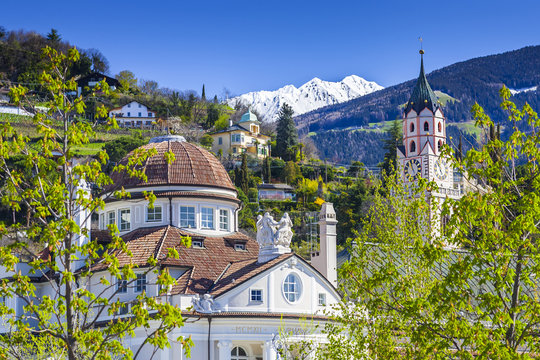 Meran im Fr&uuml;hling