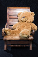 Teddybär macht Pause