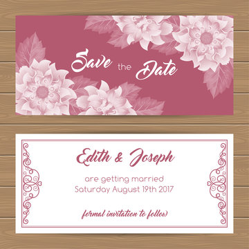 Save the Date card