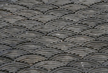 Korean traditional tiles
