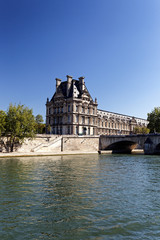 Along the Quai des Tuileries on the River Seine