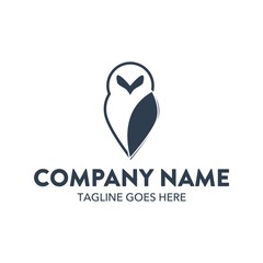 Fototapeta premium Owl Unique Logo