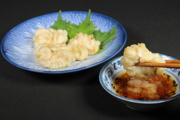 白子の天ぷら