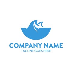 Surfing Logo Template