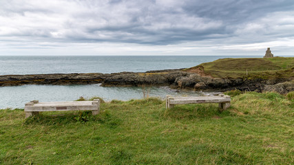 Fototapeta na wymiar Welsh coast at the Lleyn Peninsula, UK