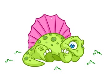Dinosaur  cartoon Illustrations isolated image animal character