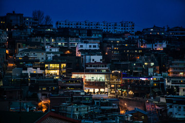 Naklejka premium 서울의 밤