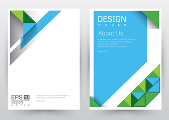 Cover Design Vector template set  Brochure, Annual Report, Magazine, Poster, Corporate Presentation, Portfolio, Flyer, Banner, Website. A4 size