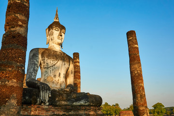 Sukhothai Historical Park, World heritage site in Thailand.