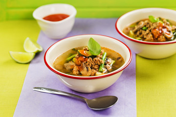 Thai curry soup