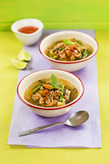 Thai curry soup