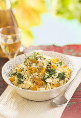 Butternut squash risotto