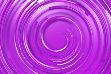 Violet concentric spiral on violet background