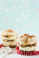 Mini tiramisu pots