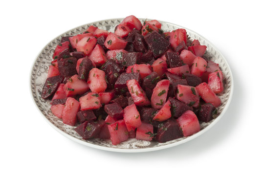 Moroccan salad with beets and potatoes