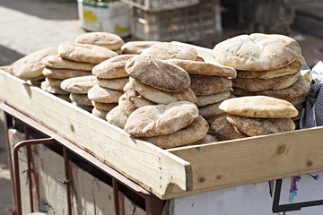 Khobz kesra traditional moroccan bread