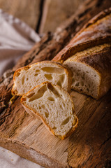 Ciabatta bread product photo