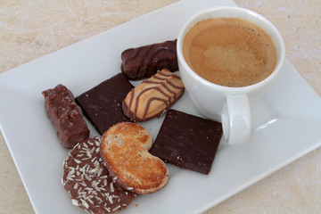 café et biscuits