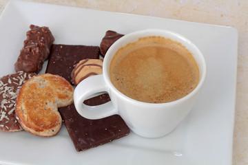café et biscuits