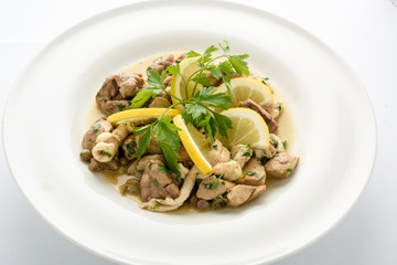 stewed meat with vegetables
