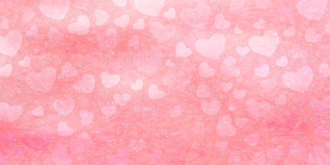 母の日　春　ハート　背景