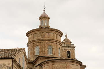 Obraz premium Offida, Marche, Italia. Scorcio dell'antico borgo medievale.