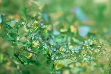 crystals Agate SiO2 silicon dioxide. Macro