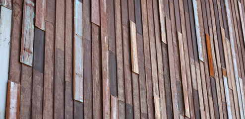 big wood plank wall