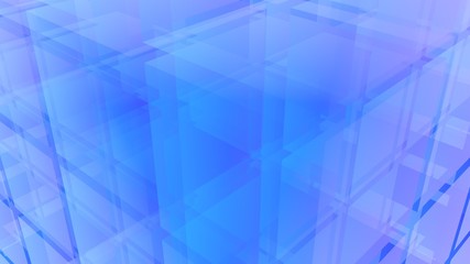 Square box abstract background
