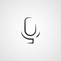 Voice, suggestion, tape icon vector image. Can also be used for mobile apps, phone tab bar and settings. Suitable for use on web apps, mobile apps and print media