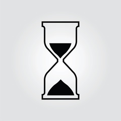 hourglass icon.Vector image