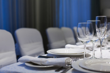 Serving table.