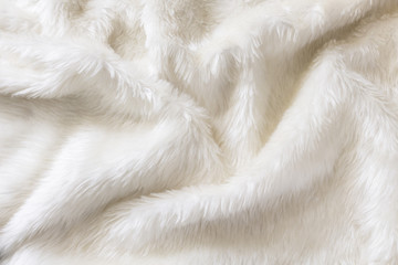 White fur background