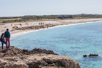 Panorama di Is Arutas (Sardegna)