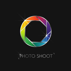 Fototapeta premium photo shoot logo