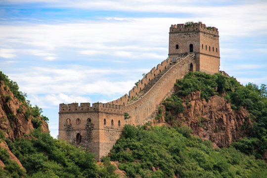 Great Wall of China in Simatai, China.