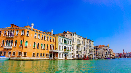 Grand Canal in Venice, Italy. Venice landmark
