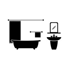 Bathroom vector