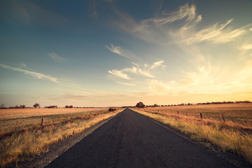 Road in the Australian Outback