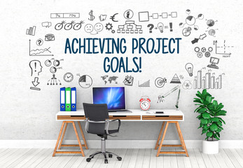 Achieving Project Goals / Office / Wall / Symbol