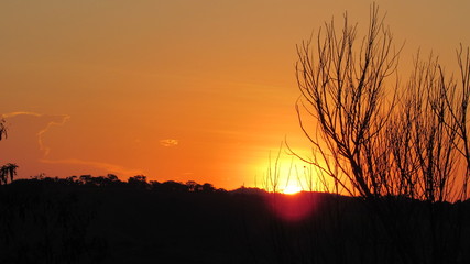 Naklejka premium Por do Sol