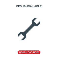 Settings icon vector